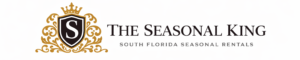 The Seasonal King logo - South Florida snowbird rental specialists